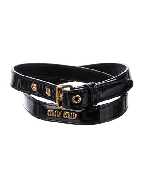 miu miu belt